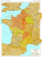 France History Map - 1314