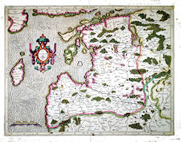 Map of Livonia - 1619