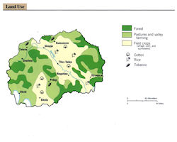 Macedonia - Land Use Map