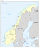 Norway Map 