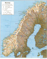 Norway Map 