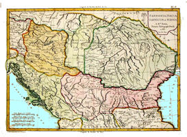 Hungary History Map - Roman Pannonia