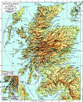 Scotland Map - 11th Century