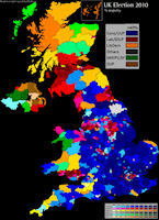 Scotland Map - 2010 Elections