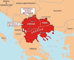 United Macedonia Map