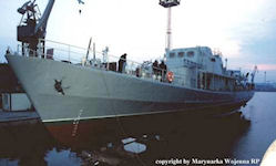 ORP Czajka - Krogulec 206 FM class Minehunter
