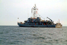 ORP Flaming - Krogulec 206 FM class Minehunter