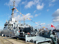 ORP Gniezno - Lublin class Project 767 transport and mine ship