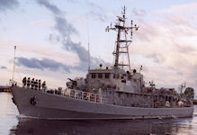 ORP Mewa - Krogulec 206 FM class Minehunter