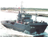 ORP Zbyszko Salvage and rescue