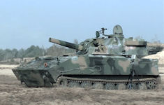 SMG 120 120mm mortar - tracked chassis