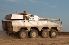 Wilk 88 fire support vehicle