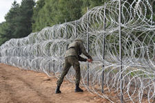 Poland-Belarus Fence