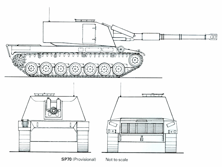 PzH 155-1 / SP70 155mm Self Propelled Howitzer
