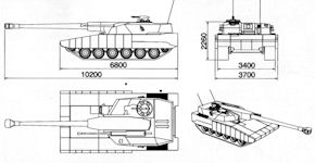 Swedish tank Stridsvagn-2000