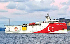 Oru Reis Seismic Research Ship
