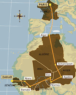 The Dakara map