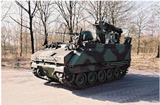 YPR armored tracked vehicle
