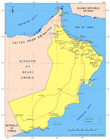 Oman Map - General