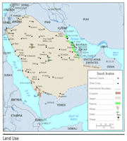 Saudi Arabia Land Use Map