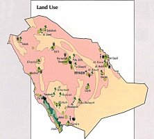 Saudi Arabia Land Use Map