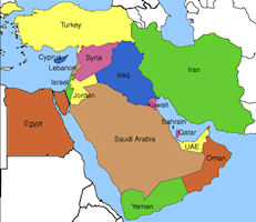Middle East Map