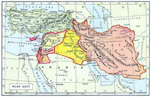 Near East Map
