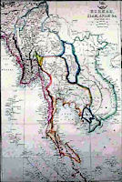 South-East Asia History Map - 1863