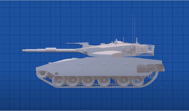 Light Tank K-9 Chassis
