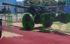 Sharang 155mm 45 calibre gun