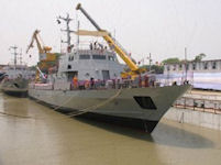 INS Car Nicobar class - Water Jet Fast Attack Craft (WJFAC)