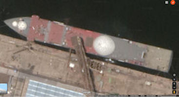 VC 11184 Missile Range Instrumentation Ship
