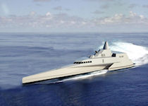 Trimaran KCR Fast Missile Patrol Vessel
