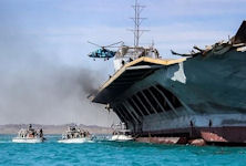 replica of the Nimitz