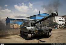 Hoveizeh self-propelled gun