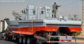 Kashdom IV inshore patrol boat fitted with AShM