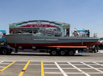 Kashdom IV inshore patrol boat fitted with AShM