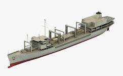 Kharg helicopter carrier / replenishment ship