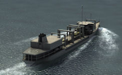Kharg helicopter carrier / replenishment ship