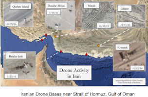 Iran UAV bases