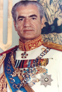 Shah-an-Shah Mohammad Reza Shah Pahlavi