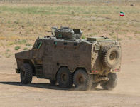 Raad MRAP armored vehicle