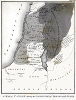 Map - Kingdoms of Israel and Judah