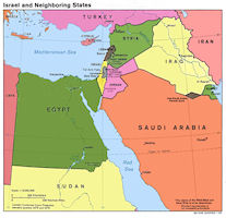 Map - Israel - Region
