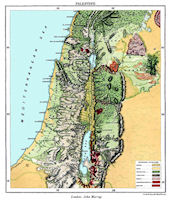 Map - Palestine Geology