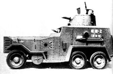 Armored car model 92 (1932) naval type