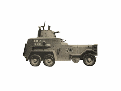 Armored car model 92 (1932) naval type