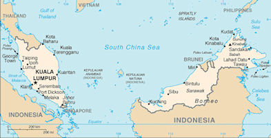 Malaysia Map