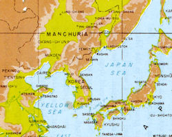 Manchuria  Map