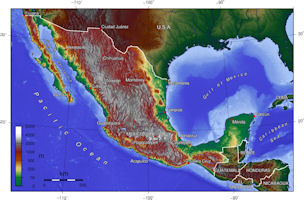 Mexico Map